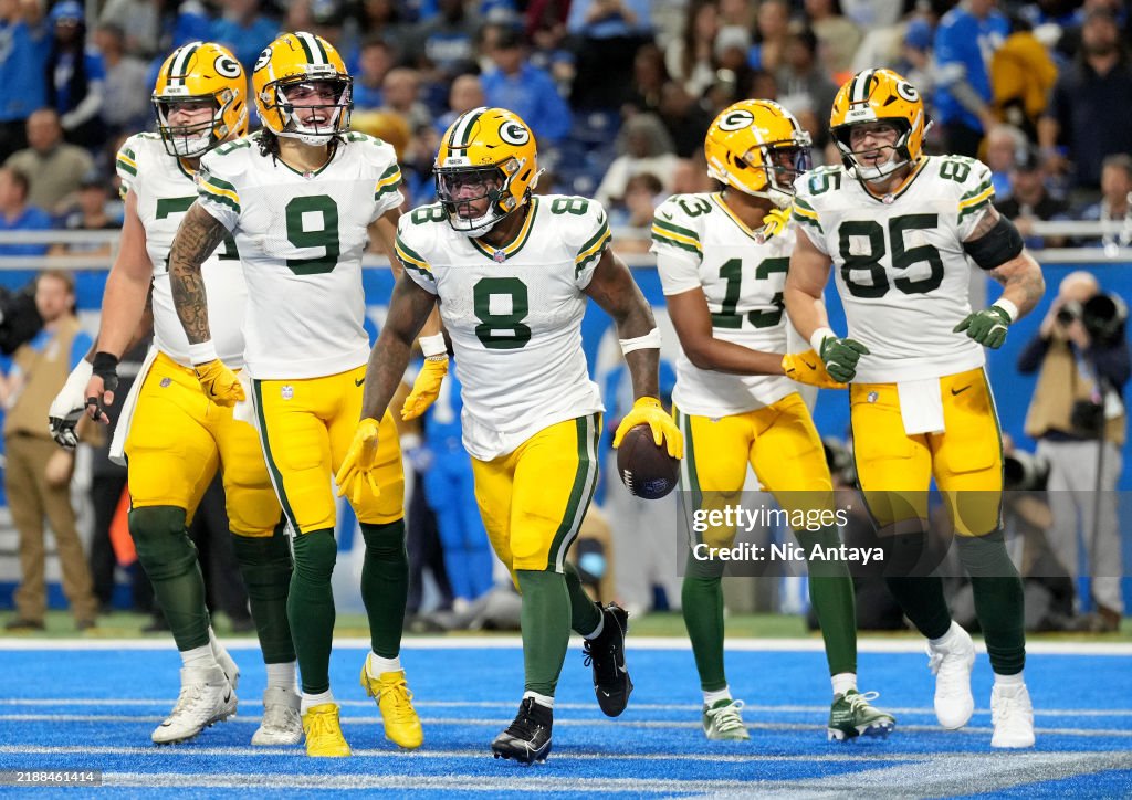 Green Bay Packers v Detroit Lions