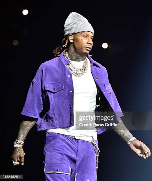 Money Back Yo Rapper Rapper Moneybagg Yo performs onstage during the Last Lap tour at ...