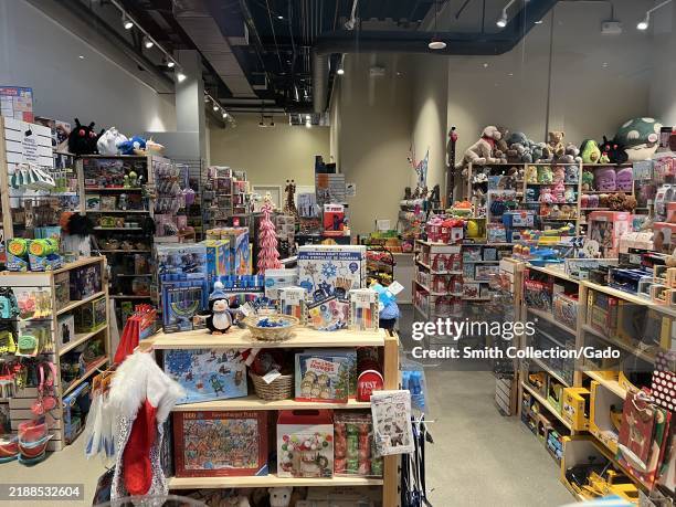 Five Little Monkeys toy store at City Center Bishop Ranch, San Ramon, California, November 8, 2024.