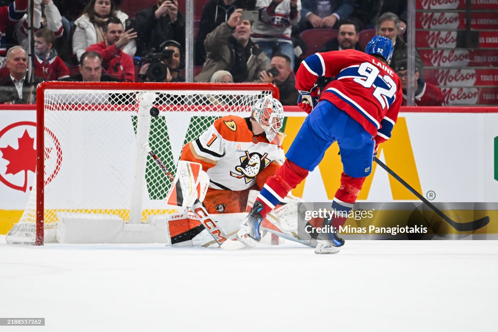 Anaheim Ducks v Montreal Canadiens