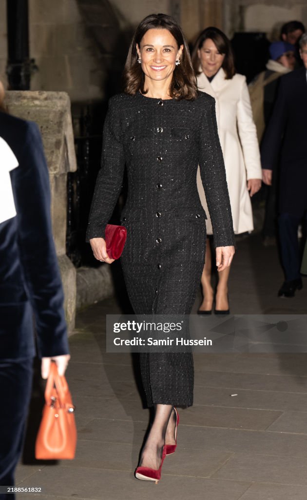 Members Of The Royal Family Attend The 'Together At Christmas' Carol Service