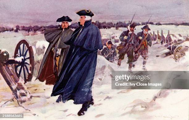 The Continental Army was established in 1775, after the outbreak of the American Revolution, by the Continental Congress. Valley Forge in...