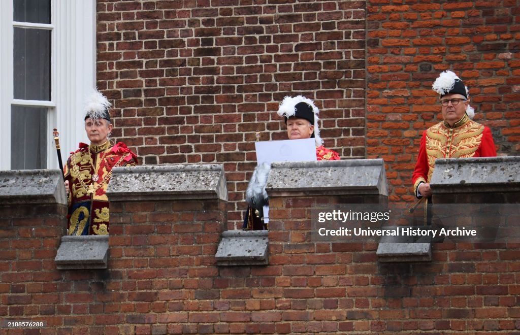 Proclamation of King Charles III at St James's Palace in London