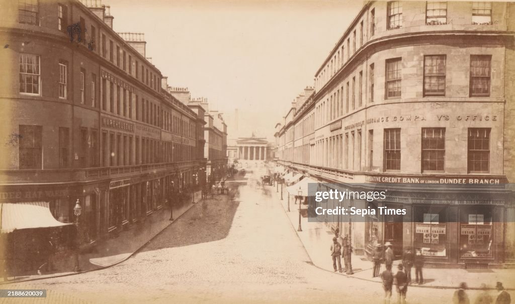 View of a street in Dundee
