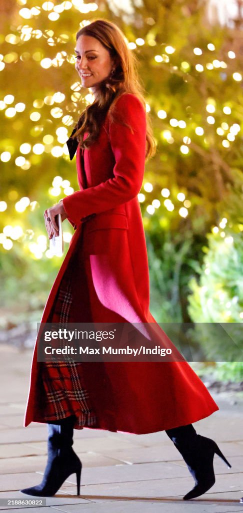 Members Of The Royal Family Attend The 'Together At Christmas' Carol Service