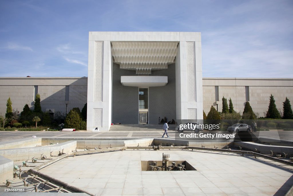 Views Inside Deserted Syrian Presidential Palace In Damascus