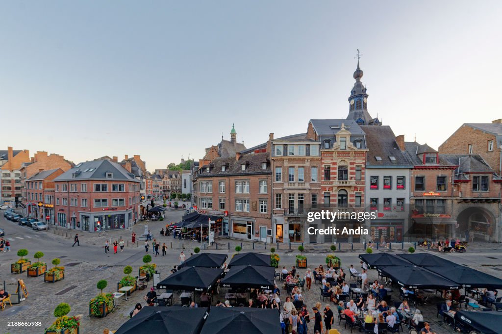 Belgium, Wallonia, Namur: “place du Théâtre square