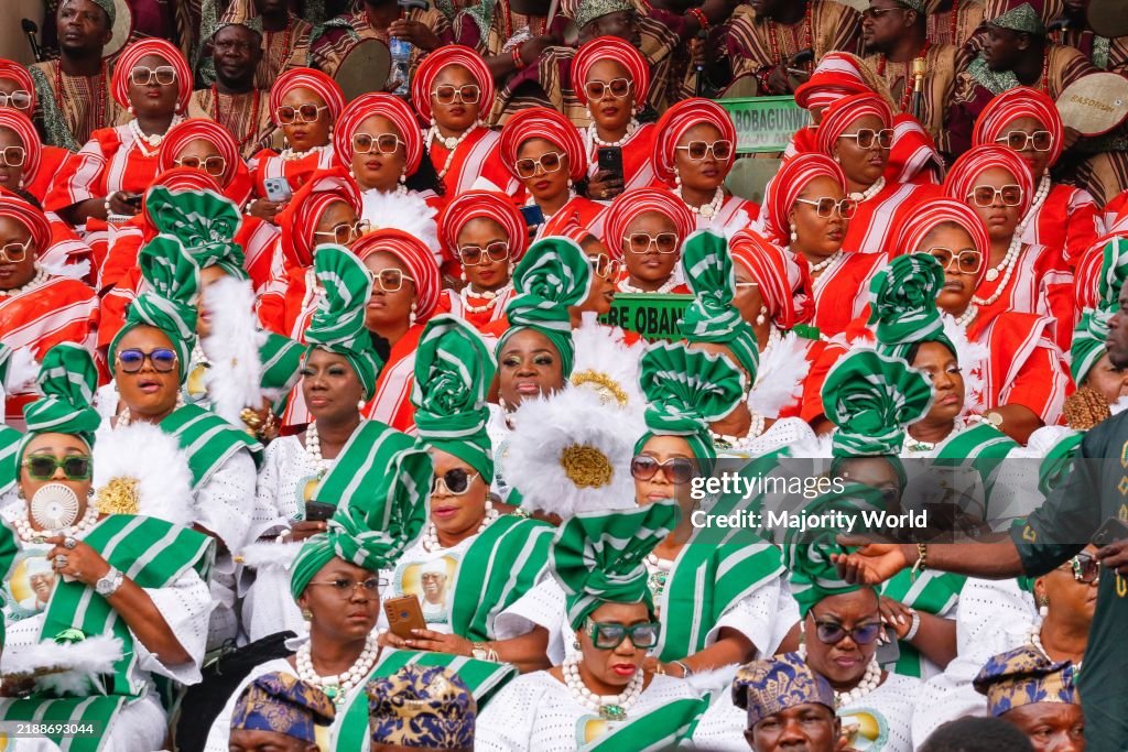 Ijebu Indigenes attend and perform during the colorful Ojude Oba festival in Ijebu