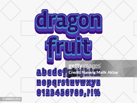 Dragon Fruit 3D Editable Text Effect. Effect Saved in Graphic Styles Dragon Fruit 3D Editable Text Effect. Effect Saved in Graphic Styles