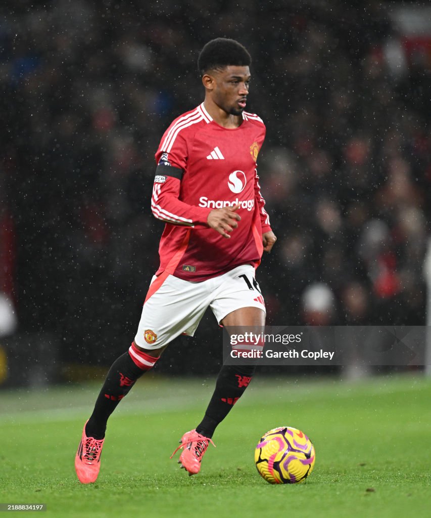 Amad Amad Diallo of Manchester United during the Premier League match ...