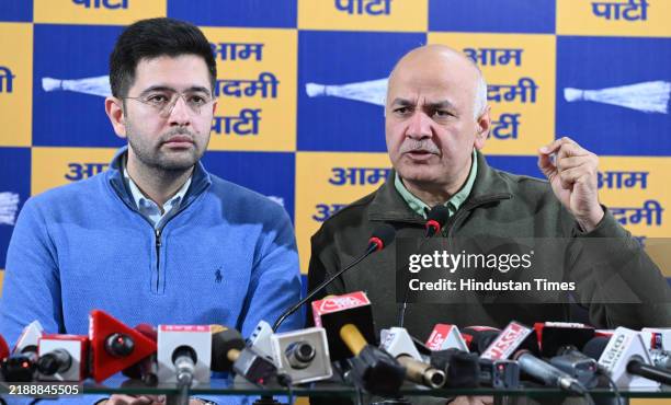 Cm Raghav Raghav Logo New Delhi: AAP MP Raghav Chadha And Former Delhi CM Manish