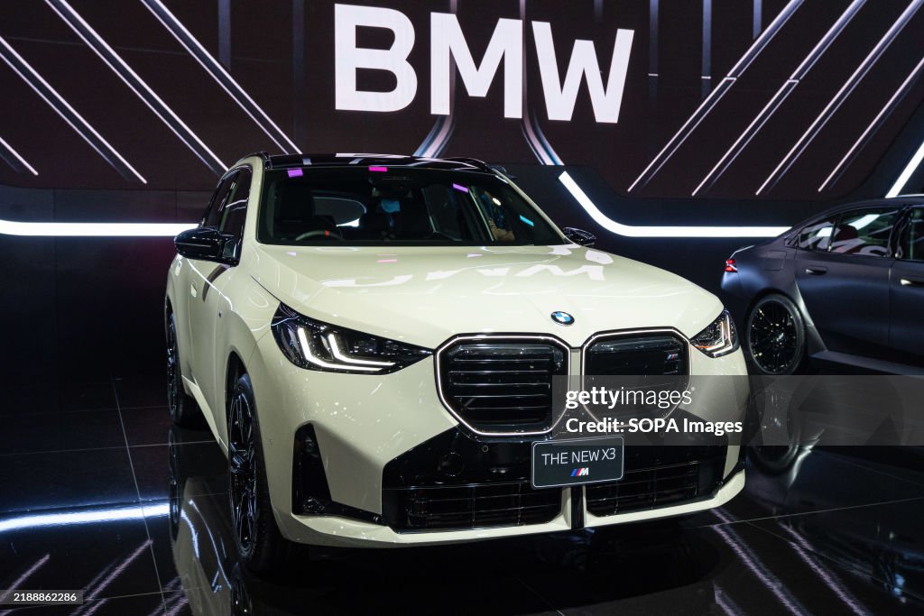 A BMW New X3 car seen displayed during the 41st Thailand