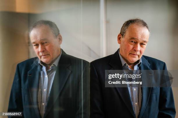 Peter Rawlinson, chief executive officer of Lucid Motors Inc., following a Bloomberg Television interview in London, UK, on Tuesday, Dec. 10, 2024....