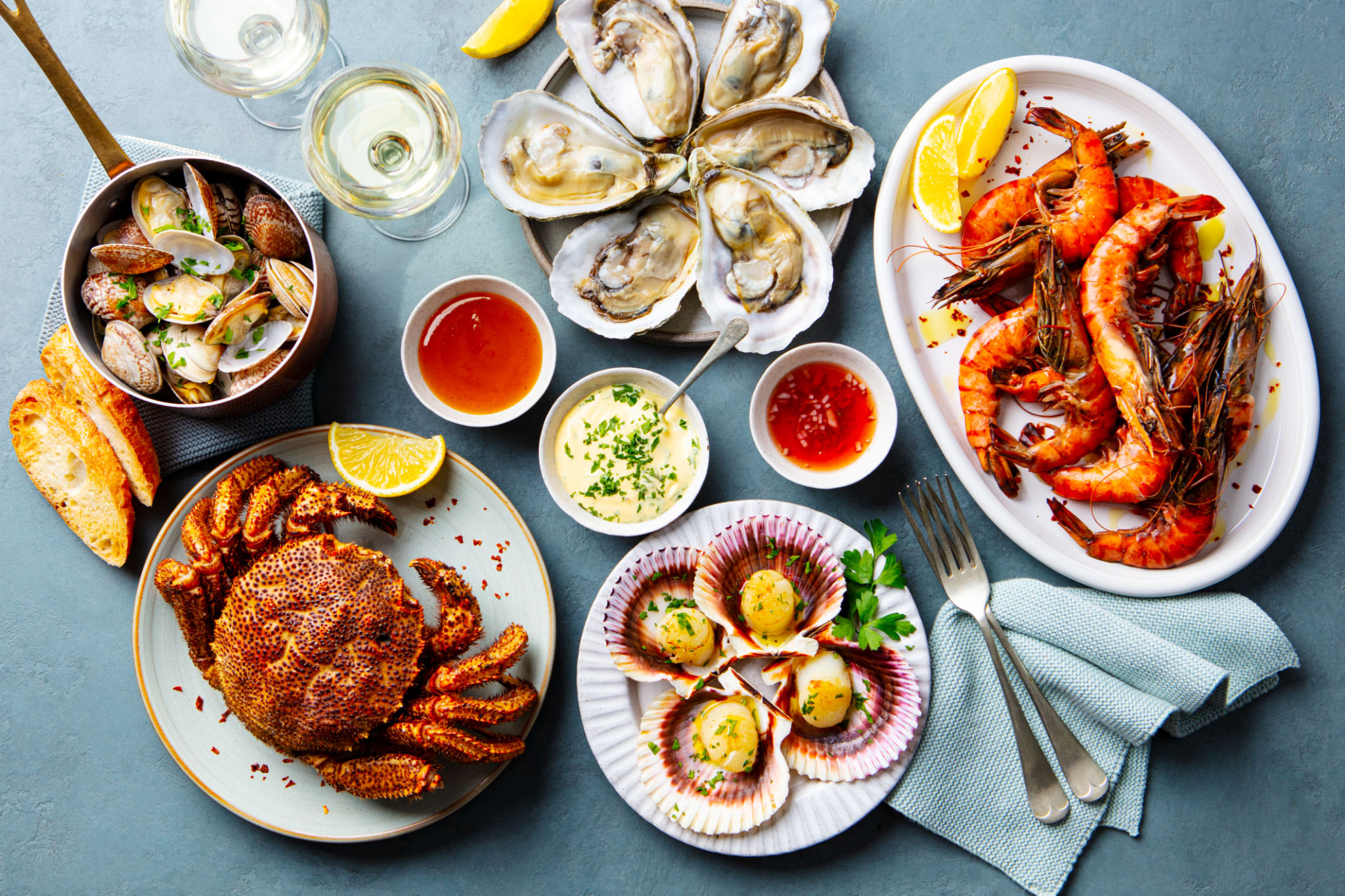 seasonal seafood dishes