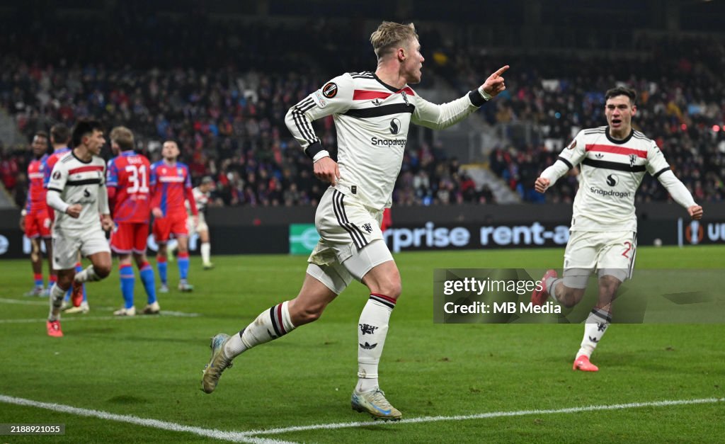 FC Viktoria Plzen v Manchester United - UEFA Europa League 2024/25 League Phase MD6