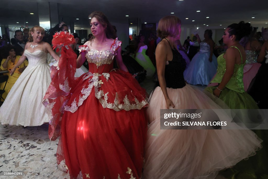 Mexico Trans Trans women and guests dance during the symbolic celebration of her ...