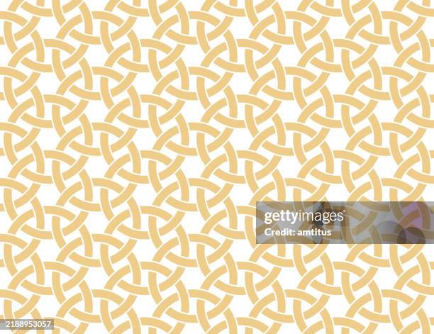 vintage golden circles - arabic style stock illustrations