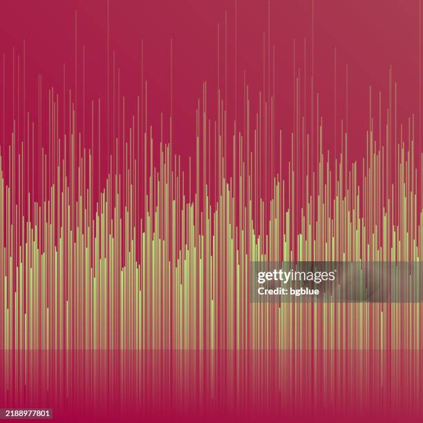 abstract background with vertical lines and red gradient - neon light reflection stock illustrations
