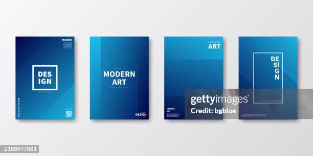 brochure template layout, blue cover design, business annual report, flyer, magazine - book cover stock illustrations