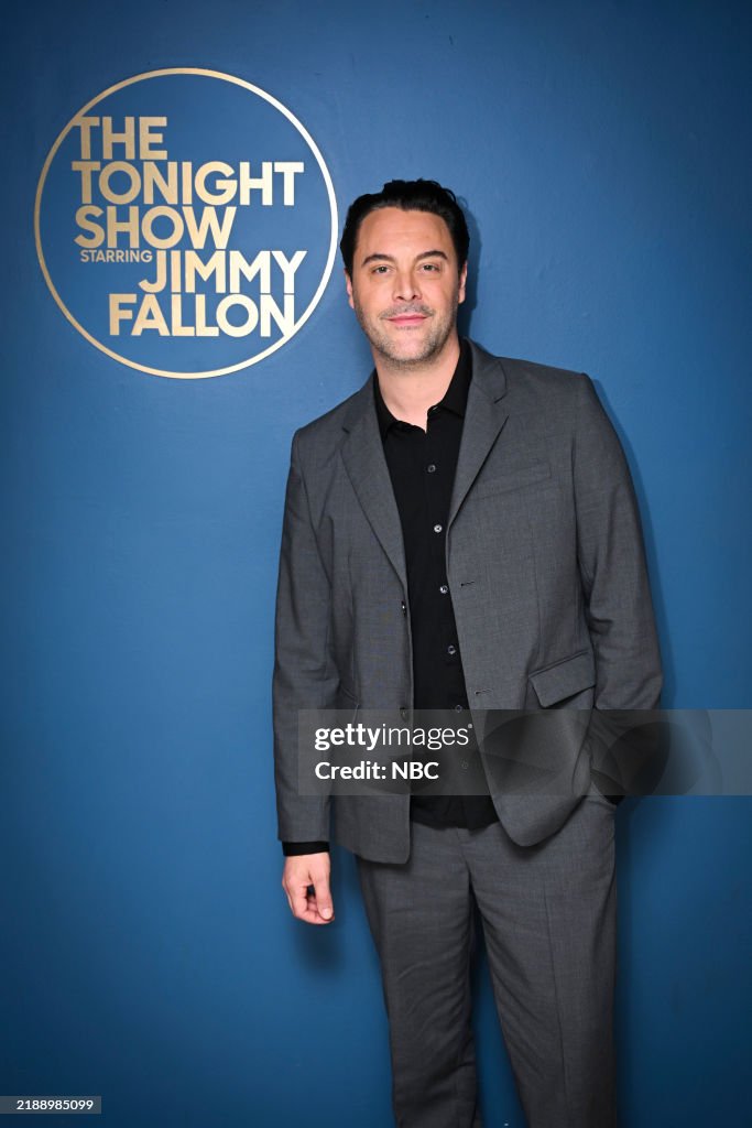 Jimmy Fallon Ricky Martin Actor & director Jack Huston poses backstage on Thursday, December ...