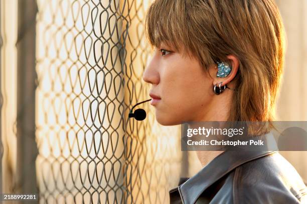 In this image released on December 12 The8 of Seventeen performs at the 2024 Billboard Music Awards.
