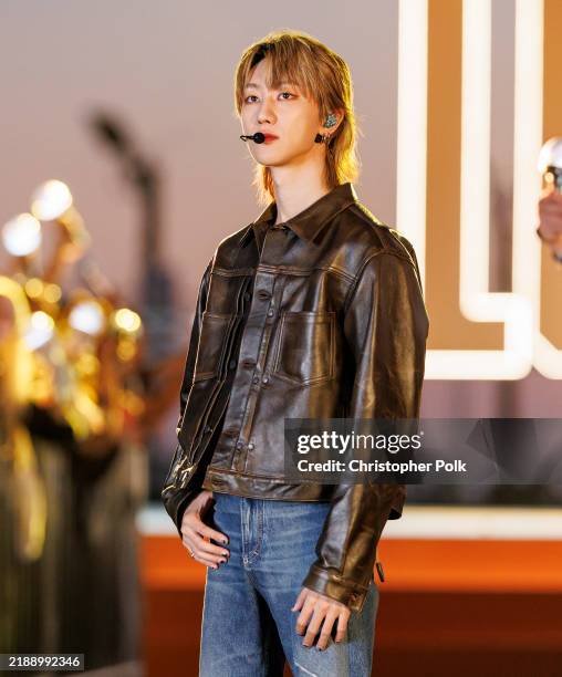 In this image released on December 12 The8 of Seventeen performs at the 2024 Billboard Music Awards.