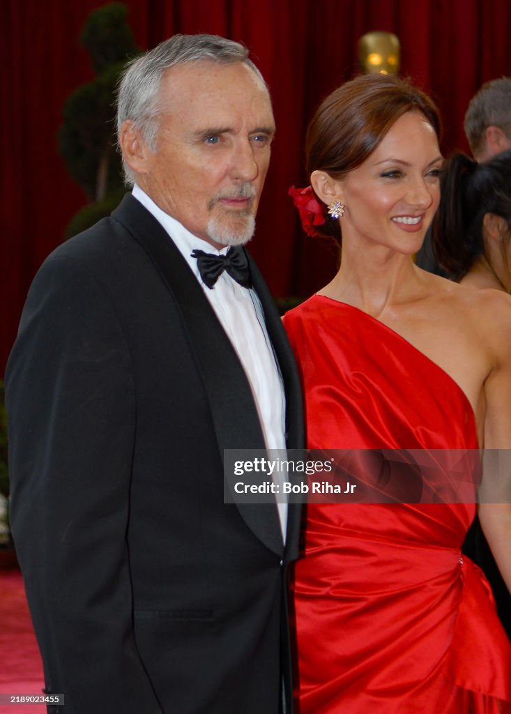 Actor Dennis Hopper At Academy Awards