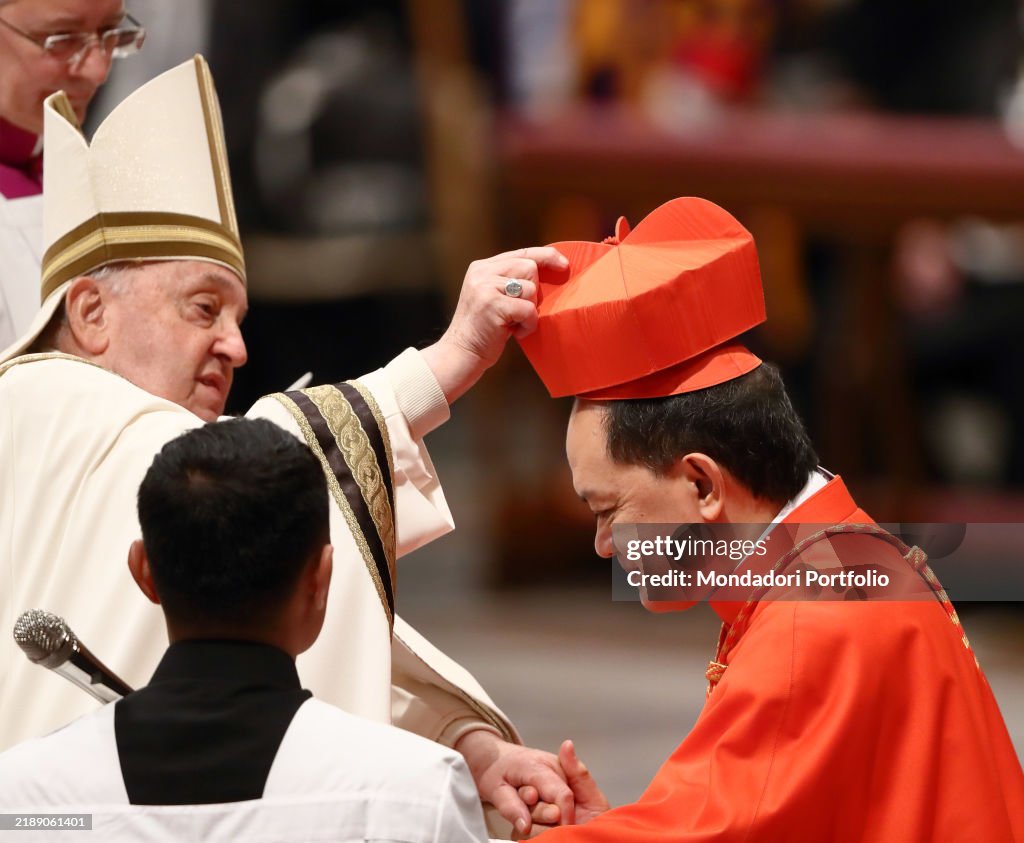 Pope Francis Presides Over The Ordinary Public Consistory For 21 New Cardinals