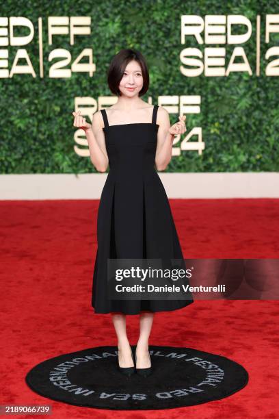 Joo Hyun-Young attends the "Ghost Train" Screening at the Red Sea International Film Festival 2024 on December 09, 2024 in Jeddah, Saudi Arabia.