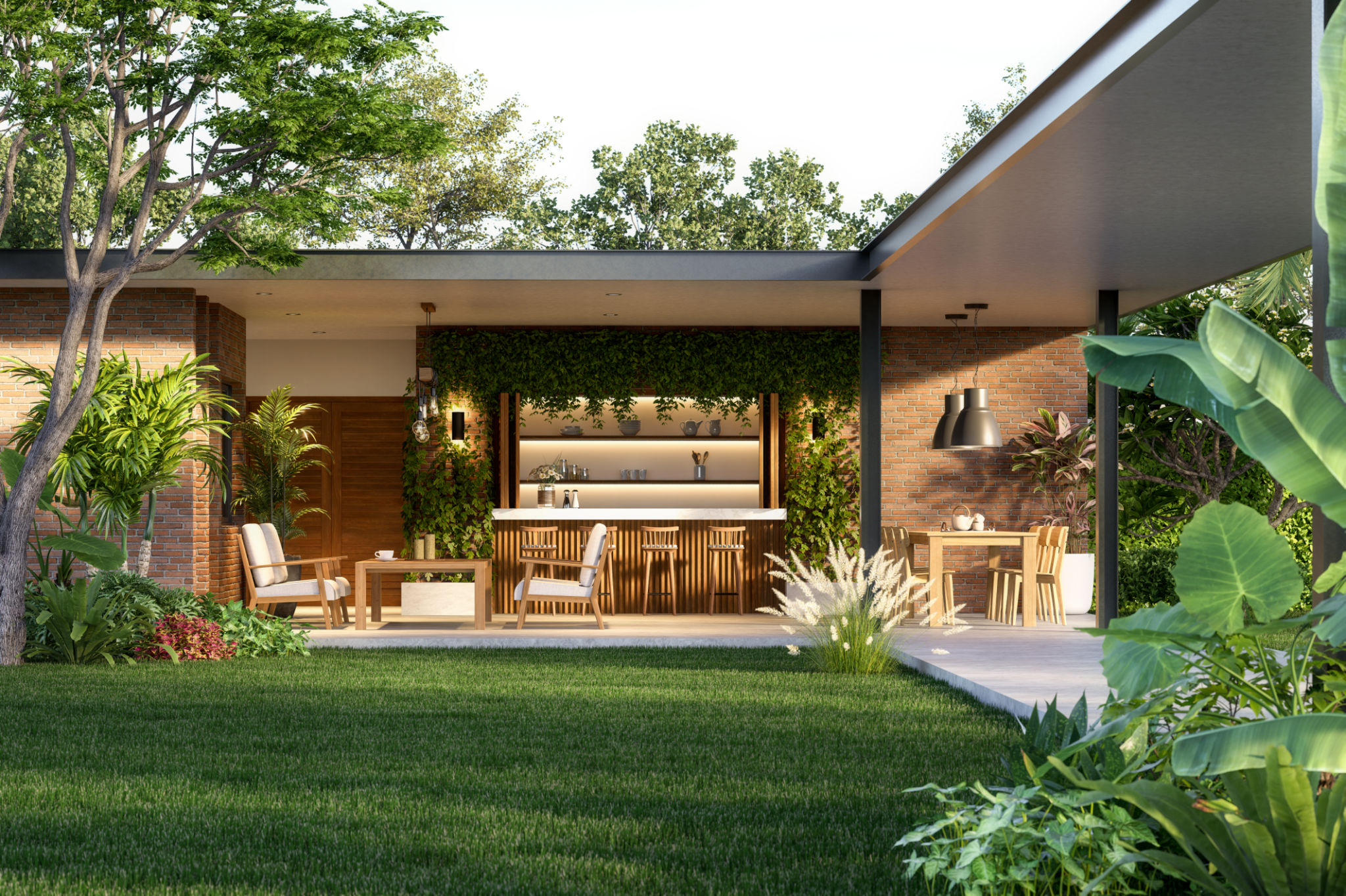 backyard retreat