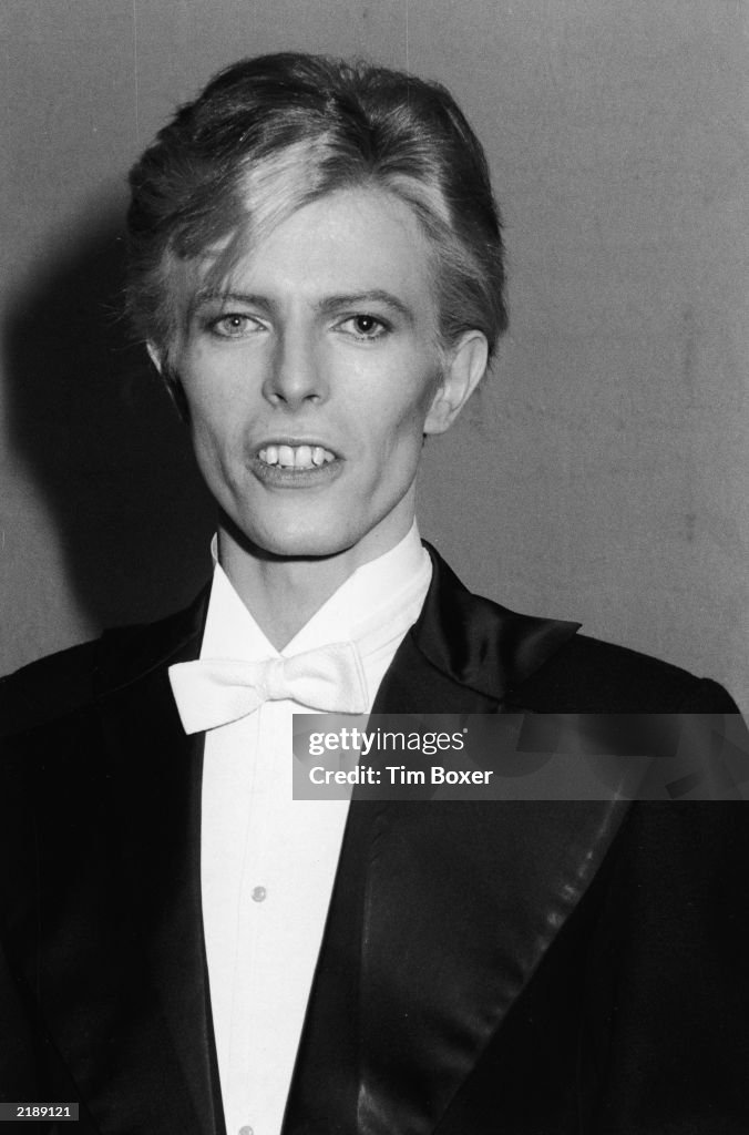 David Bowie In Tuxedo At Grammy Awards