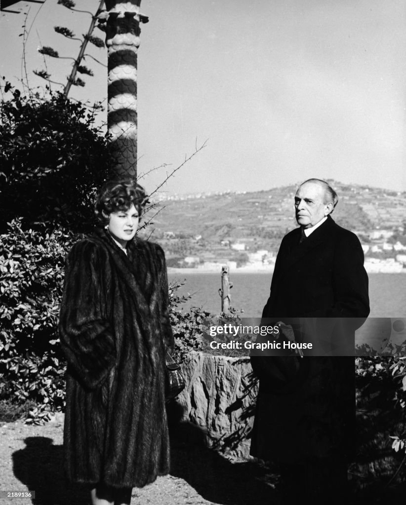 Serge Voronoff And Wife On Lido