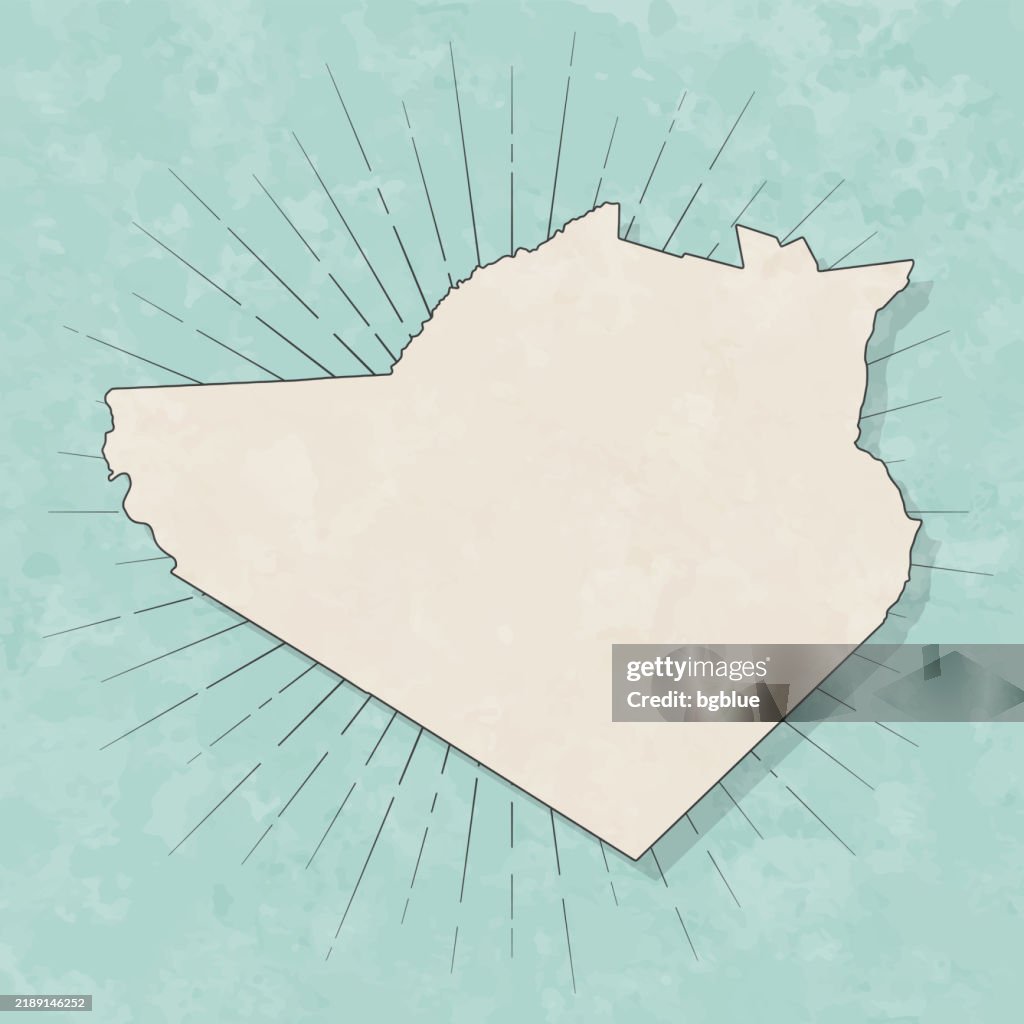 Orange County, New York. Map in retro vintage style - Old textured paper
