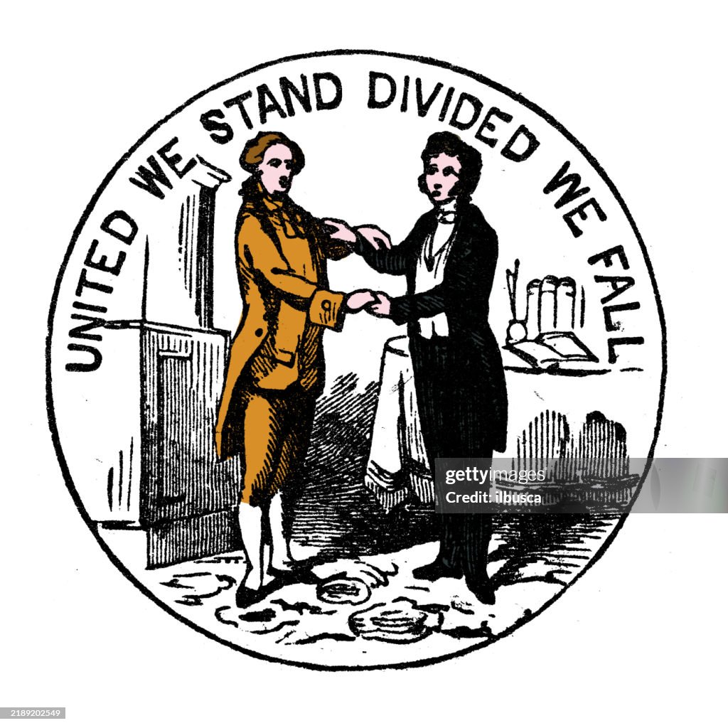 Seal of USA states (1899): Kentucky