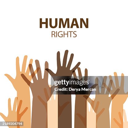 Human Rights Abstract Vector Vector Illustration Of Human Rights Day Background Stock Illustration ...
