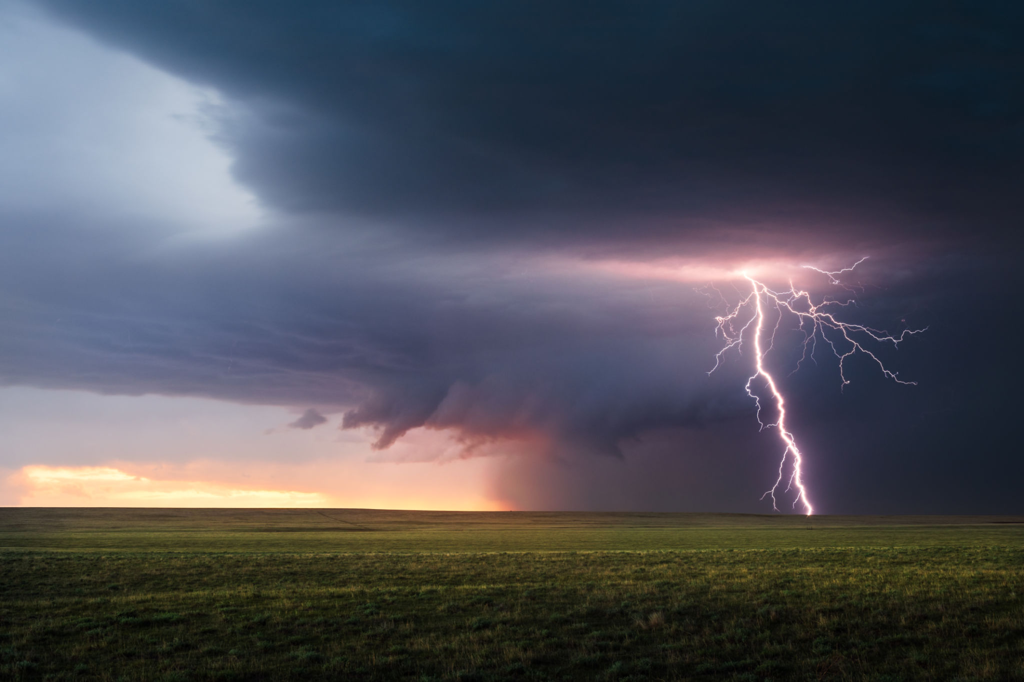 lightning storm