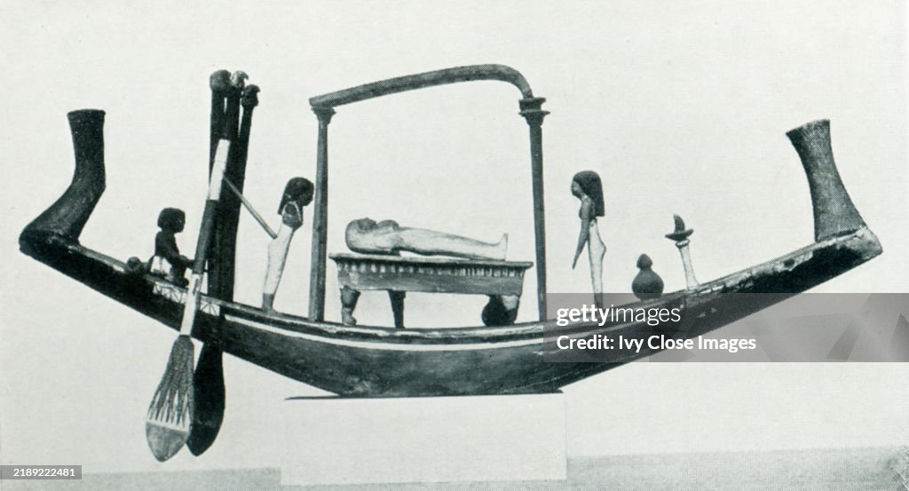 Model of Funeral Boat