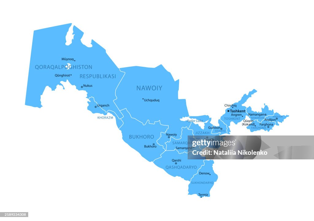 Uzbekistan Detailed Map With Regions And Cities Of The Country High Res uzbekistan-detailed-map-with-regions-and-cities-of-the-country-high-res