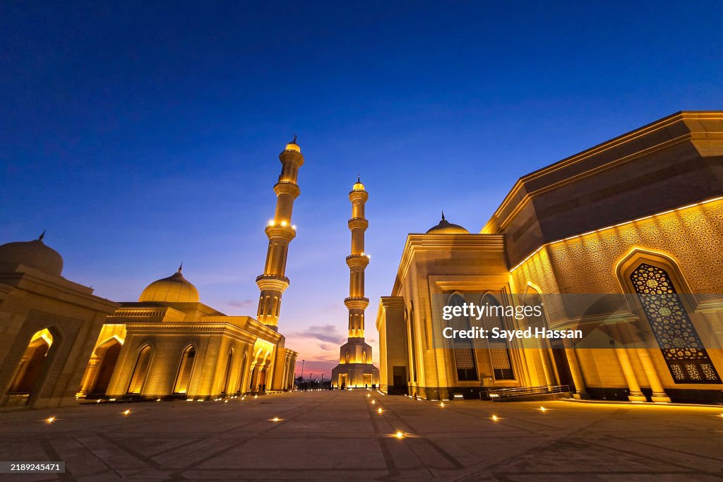 Misr A general view of Masjid Misr Mosque on December 10, 2024 in Cairo ...