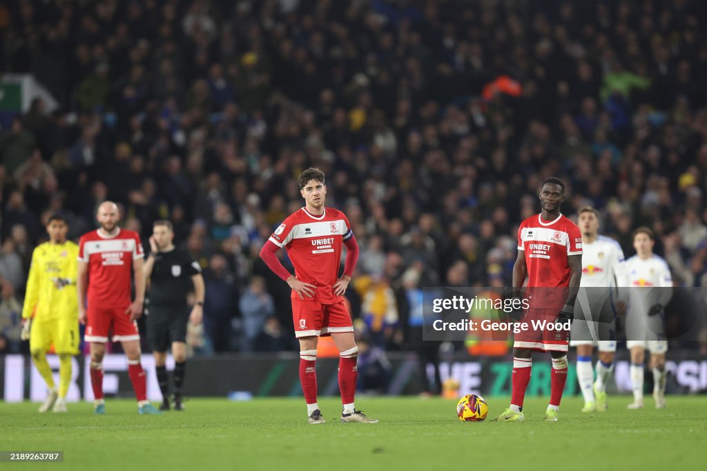 Leeds United FC v Middlesbrough FC - Sky Bet Championship