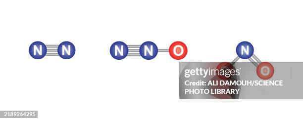 nitrogen compounds, illustration - nitrogen stock illustrations