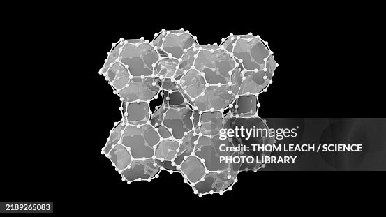 Zeolite structure, illustration Zeolite structure, illustration