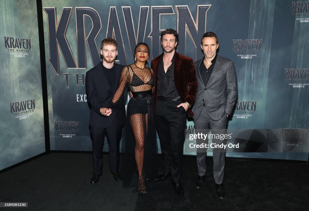 "Kraven The Hunter" New York Premiere