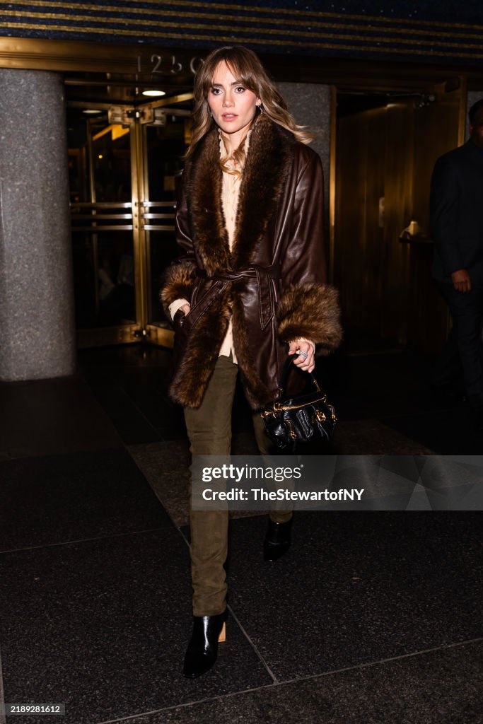 Celebrity Sightings In New York City - December 10, 2024
