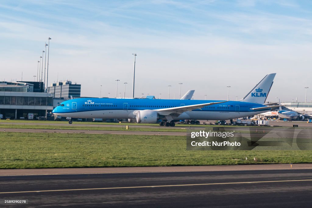 Aerial View Of Amsterdam Schiphol Airport