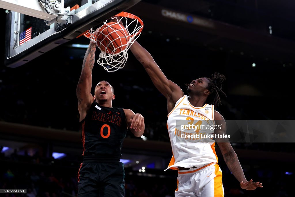 Jimmy V Classic: Miami v Tennessee