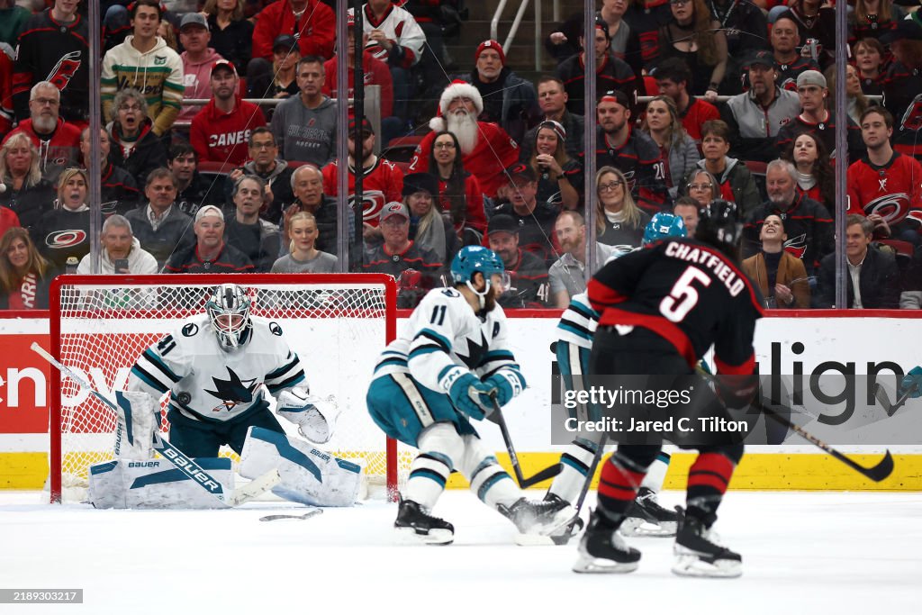 San Jose Sharks v Carolina Hurricanes