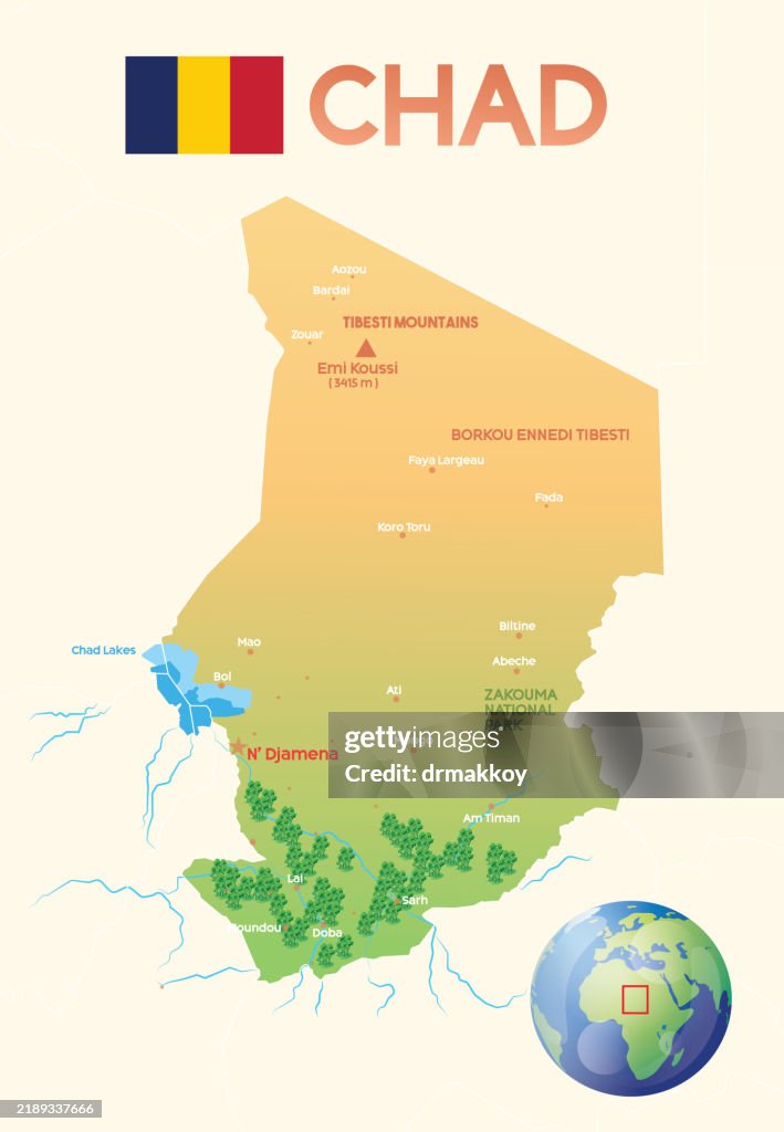 Chad Map