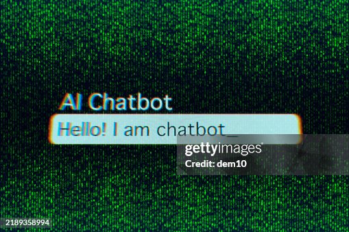 Ai Chatbot text on matrix code backgrounds Ai Chatbot text on matrix code backgrounds