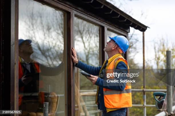 ensuring excellence - house renovation stock pictures, royalty-free photos & images